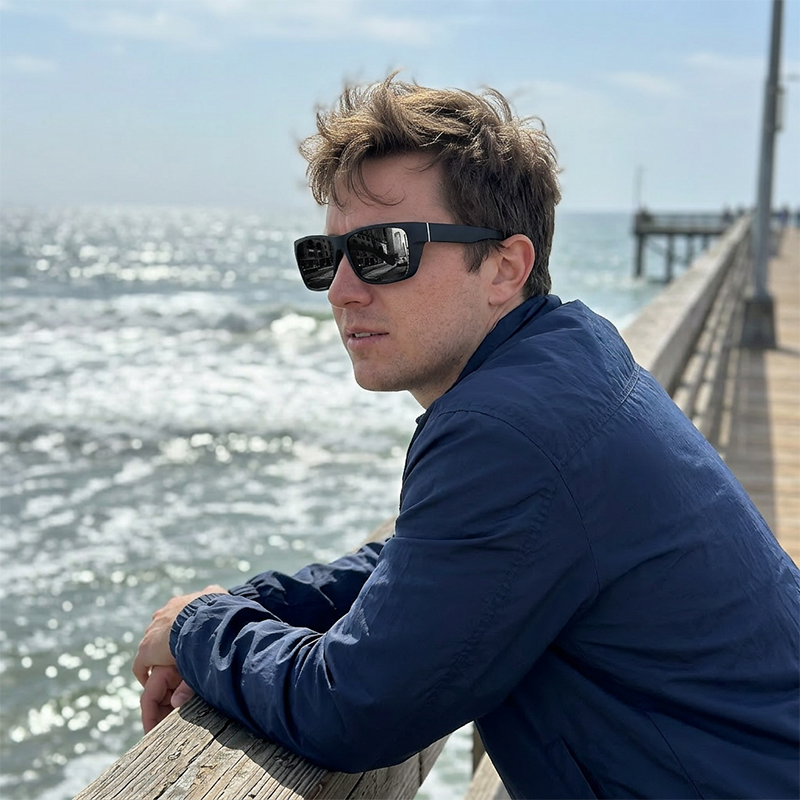 📢Mid-Season Sale: −50% nur für kurze Zeit⏰🕶️ Polarisierte Sonnenbrille für Damen & Herren – quadratisches Design, farbige Verspiegelung, ideal für Radfahren, Laufen & Outdoor ☀️