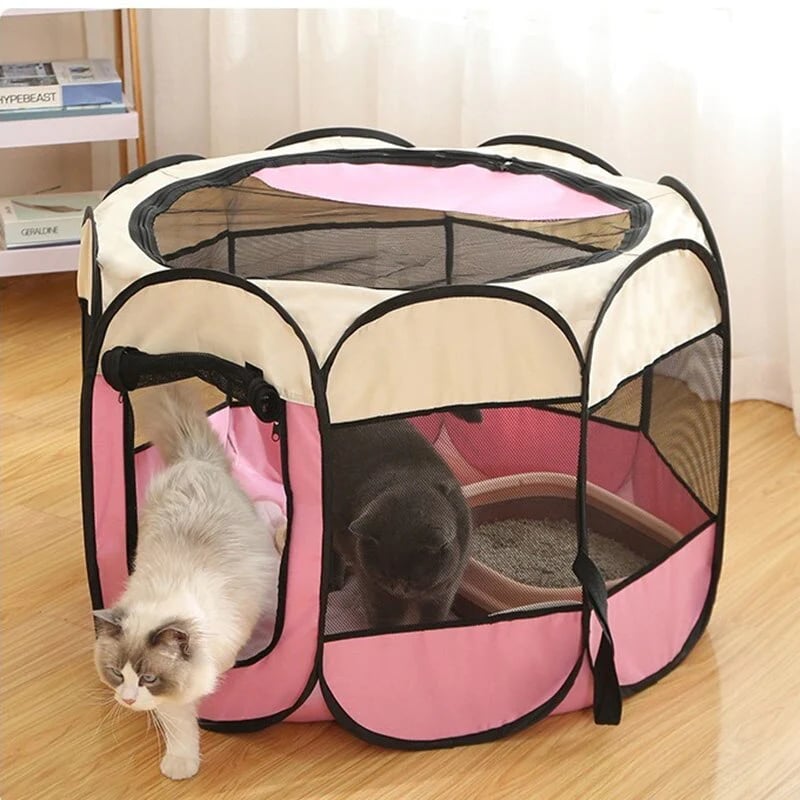 📢Mid-Season Sale: −50% nur für kurze Zeit⏰⛺ Faltbares Haustier-Zelt aus wasserdichtem & kratzfestem Oxford-Stoff – für Katzen & Hunde, ideal als Rückzugsort, Wurfbox & mobiler Zwinger 🐾🏠