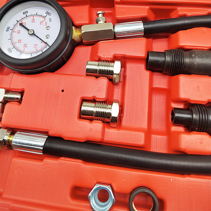 🔧 Dieselmotor-Zylinderdruckprüfset – präzise Messung für Kompression, inkl. Adapter & Manometer, ideal für Werkstatt & Heimwerker 🚛⚙️