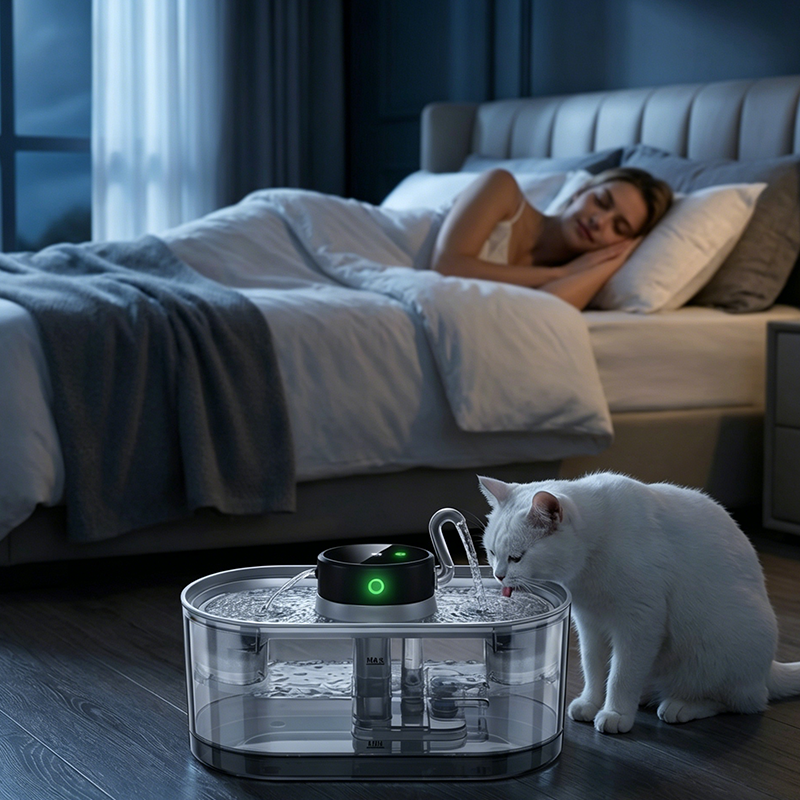 📢Mid-Season Sale: −50% nur für kurze Zeit⏰🐾 Kabelloser smarter Trinkbrunnen für Haustiere – mit Wasserstandsanzeige & Filtersystem, ideal für Katzen & Hunde 💧