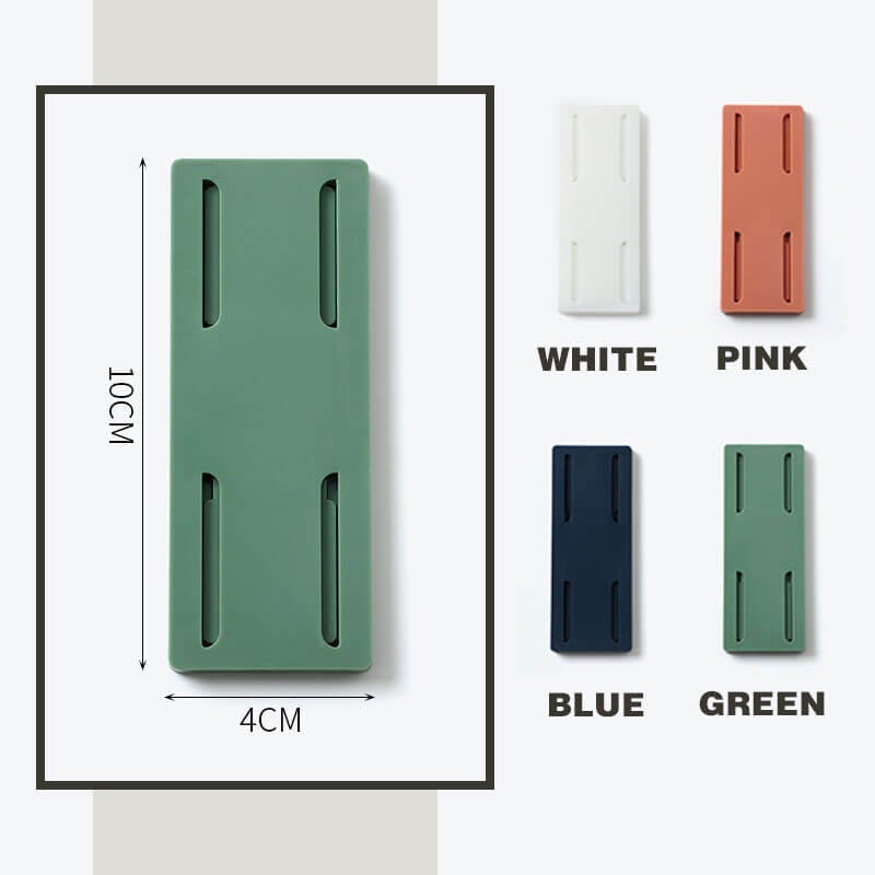 🧩 50 % Rabatt – Steckdosenhalter mit Schienensystem – selbstklebend, rückstandsfrei & wiederverwendbar – für Steckdosen, Router & Kabelboxen 🔌