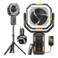 📢Mid-Season Sale: −50% nur für kurze Zeit⏰🏕️ Tragbarer Camping-Ventilator mit Teleskopständer – wiederaufladbar, langlebig, integrierte LED-Leuchte, ideal für Zelt, Strand & Baustelle 🔋🌬️