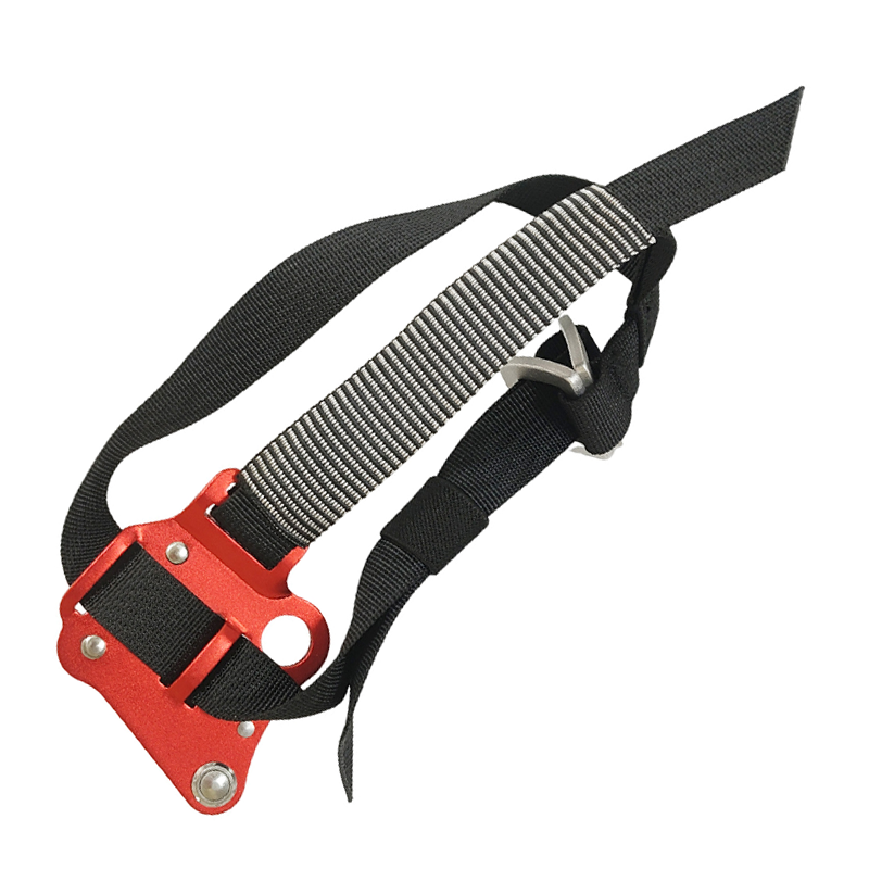 🧗‍♂️ Fußsteigklemme für Kletterer – leicht & robust für Seile 8–13 mm, perfekt für Sportklettern, Baumklettern & Alpintouren ⛰️
