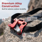 🧗‍♂️ Fußsteigklemme für Kletterer – leicht & robust für Seile 8–13 mm, perfekt für Sportklettern, Baumklettern & Alpintouren ⛰️