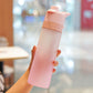 🌬️ 2-in-1 Trinkflasche mit Sprühkopf – erfrischt & befeuchtet Haut, perfekt für heiße Tage, Radfahren, Wandern & Camping