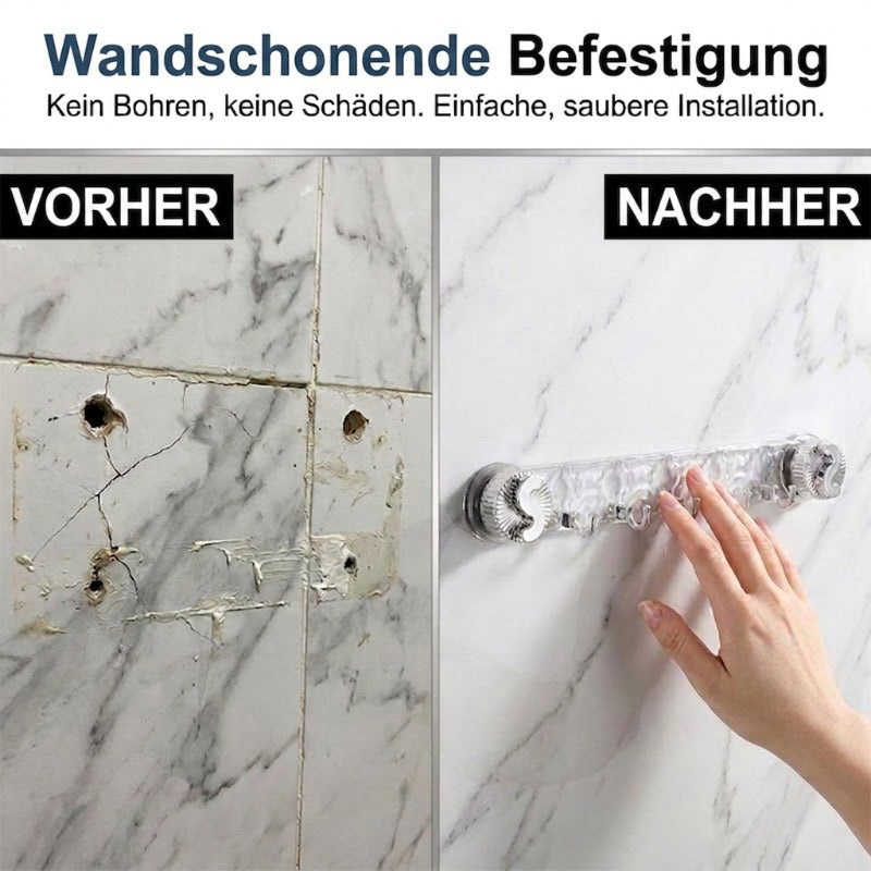 📢Mid-Season Sale: −50% nur für kurze Zeit⏰Minimalistische Hakenleiste mit Saugnapf