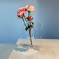 💐 Kreativer Acryl-Bilderrahmen mit Vase – transparentes Design als 2-in-1 Deko-Objekt, ideal für Trockenblumen & Fotos 🖼️