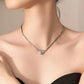 ❤️ 50 % Rabatt! ✨Elegante Herz Halskette mit Zirkonia – Minimalistischer Damen Schmuck mit Magnetverschluss
