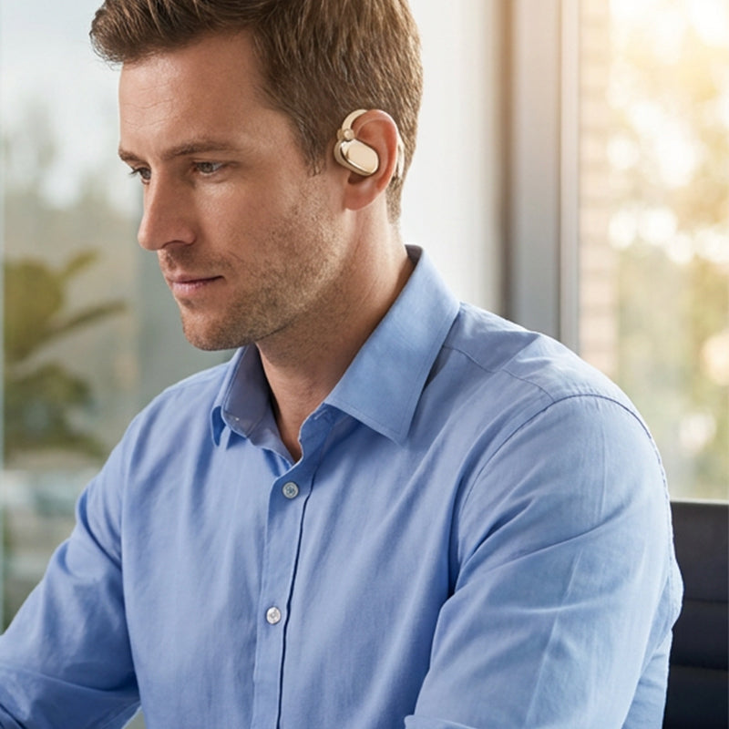 🎧 50 % Rabatt – Kabellose Open-Ear-Clip-Kopfhörer – leicht, komfortabel & mit langer Akkulaufzeit – ideal für Sport & Alltag 🏃