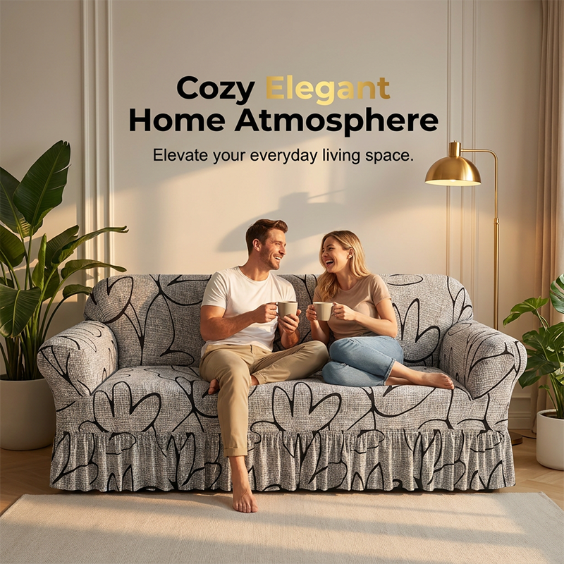 🛍️ 50 % Rabatt – Dehnbarer Sofa-Überzug – passgenau, rutschfest & waschbar – für eine stilvolle & geschützte Couch 🛋️