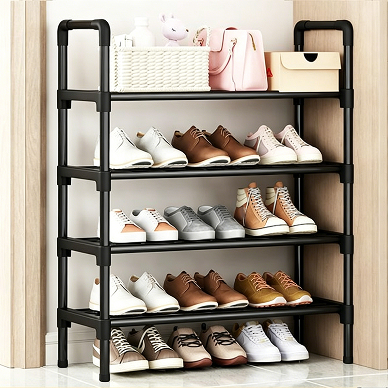 🛍️ 50 % Rabatt – Vielseitiger, staubgeschützter Schuhregal – mehrstufiges Design für Zuhause, Schlafsaal oder Eingangsbereich 👟