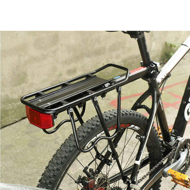 🚲 Robuster Aluminium-Hinterradgepäckträger für Fahrräder – leicht, korrosionsbeständig & ideal für Pendler, Touren & E-Bikes 🧳