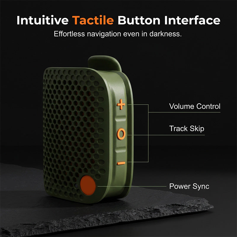 ⏳Begrenzte Zeit – 50% Rabatt⏰ Tragbarer Bluetooth-Lautsprecher mit TWS Stereo, IPX5 Wasserdicht, Mini Kabellos