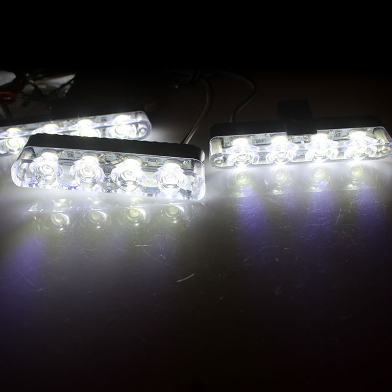 📢📢50% OFF !! ⏰LED Warning Flash Light Set for Grille