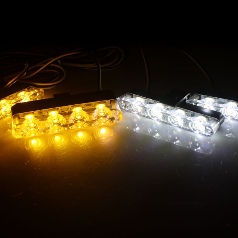 📢📢50% OFF !! ⏰LED Warning Flash Light Set for Grille