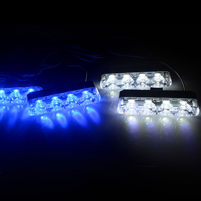 📢📢50% OFF !! ⏰LED Warning Flash Light Set for Grille