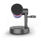 🔊 Multifunktionale Magnetische Kabellose Ladestation mit RGB-Licht & 25W Sound – für iPhone, Samsung & Smartwatches 🎵💡