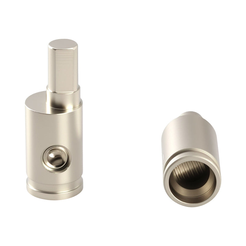 🔊 50 % Rabatt! Auto-Hifi Kabeladapter aus Messing – Robuster Anschluss für Lautsprecher- & Stromkabel