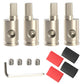 🔊 50 % Rabatt! Auto-Hifi Kabeladapter aus Messing – Robuster Anschluss für Lautsprecher- & Stromkabel