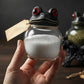 🧙‍♀️ Hexen-Frosch-Gewürztopf – skurrile Gewürzdose aus Keramik, dekorativ & praktisch für Küche oder Esstisch 🐸