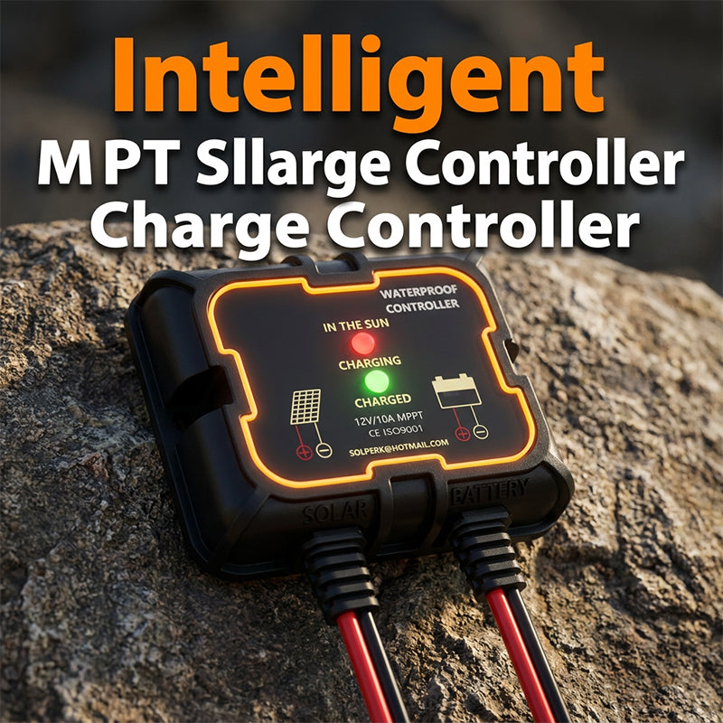 ☀️ Wasserdichter MPPT-Solarladeregler – IP67, für verschiedene Akkutypen geeignet & hocheffizient 🔋