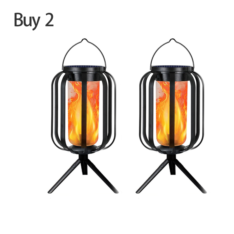 📢📢50% RABATT !!⏰Solar-Flackerflammen-Laterne – Wasserdicht, automatisch & kabelos – Realistisches warmes Licht für Terrasse & Garten 🌙