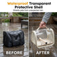 🐦 Transparente Vogel-Tragetasche – leichter Transport für kleine Vögel, atmungsaktiv, sicher & ideal für Tierarztbesuche & Spaziergänge 🌿