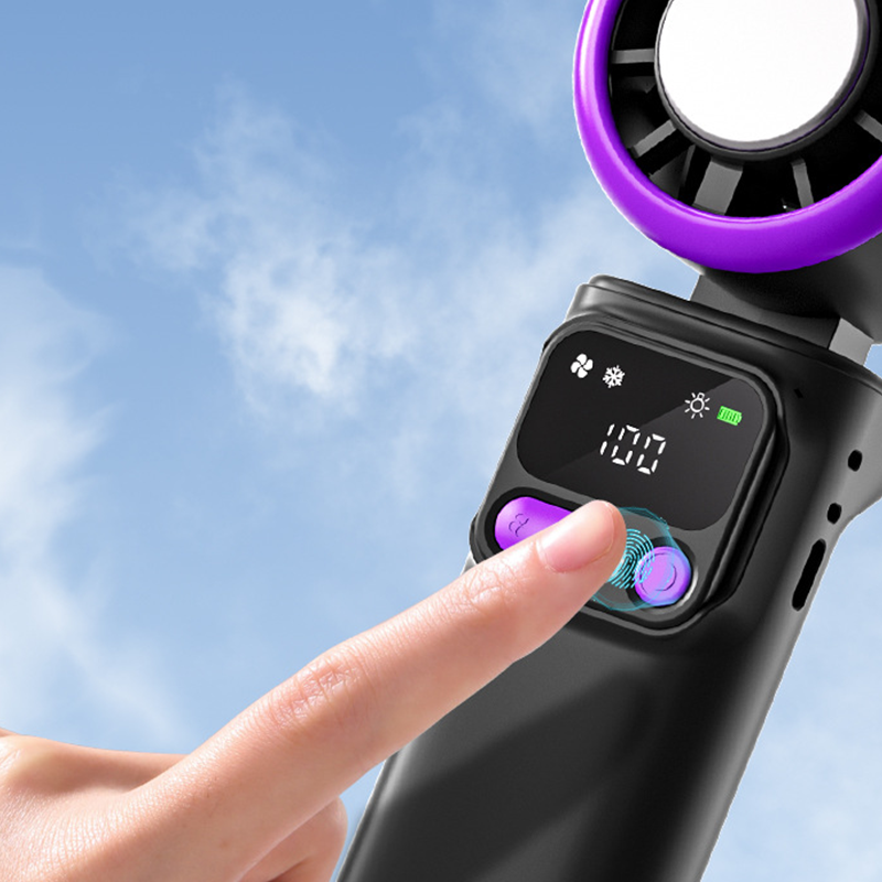 ❄️ Tragbarer Klima-Ventilator – mit Kühlpad für erfrischende Kälte, 3 Geschwindigkeitsstufen & wiederaufladbarer Akku, perfekt für Camping & Strand🌬️