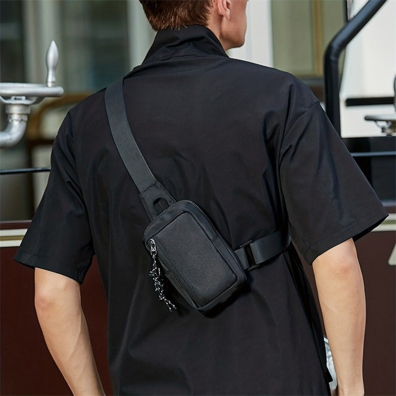 🏙️ Leichte Crossbody-Tasche im urbanen Stil – strapazierfähiges Material, verstellbarer Gurt & übersichtliche Fächer, ideal für Alltag, Reise & Freizeit ✨🎒