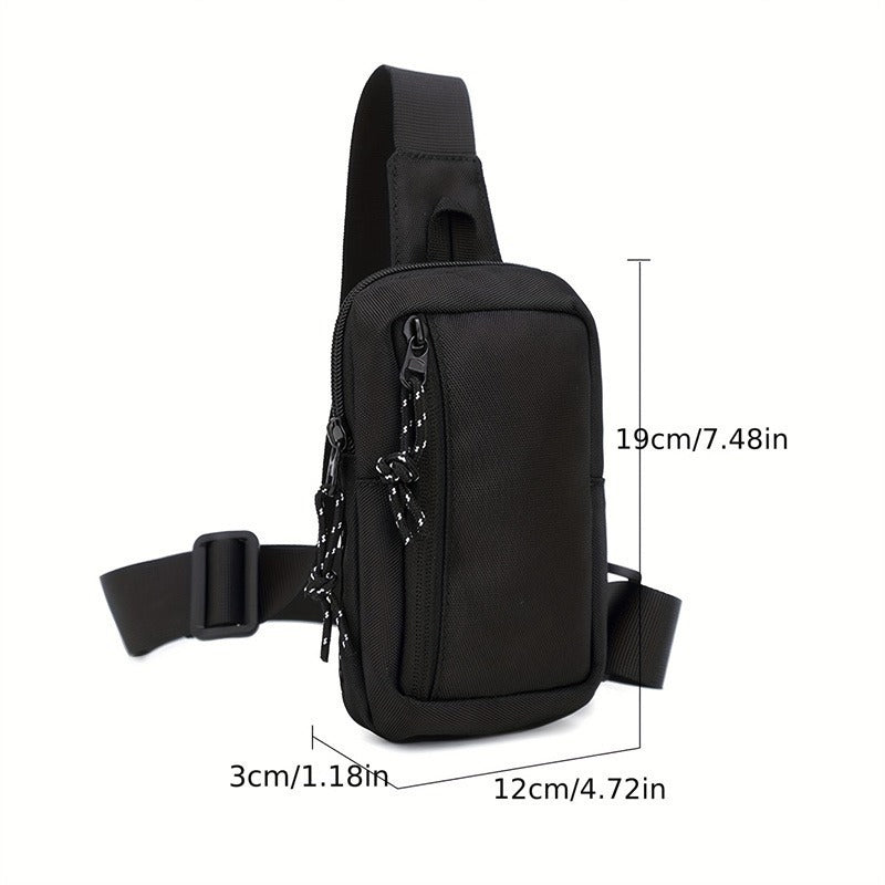 🏙️ Leichte Crossbody-Tasche im urbanen Stil – strapazierfähiges Material, verstellbarer Gurt & übersichtliche Fächer, ideal für Alltag, Reise & Freizeit ✨🎒