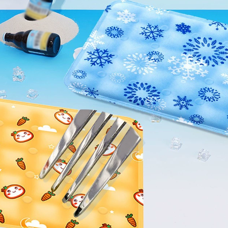 ❄️ Kühlmatte für Haustiere – nachfüllbare Kühlung mit Gel oder Wasser, atmungsaktiv & langlebig, ideal für Hunde & Katzen im Sommer 🐾