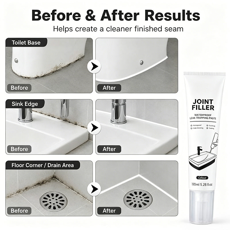 🧱 Vielseitiger Reparaturkitt – für Fliesen, Holz, Beton & Kunststoff, wasserdicht & überstreichbar, ideal für schnelle Ausbesserungen im Haushalt