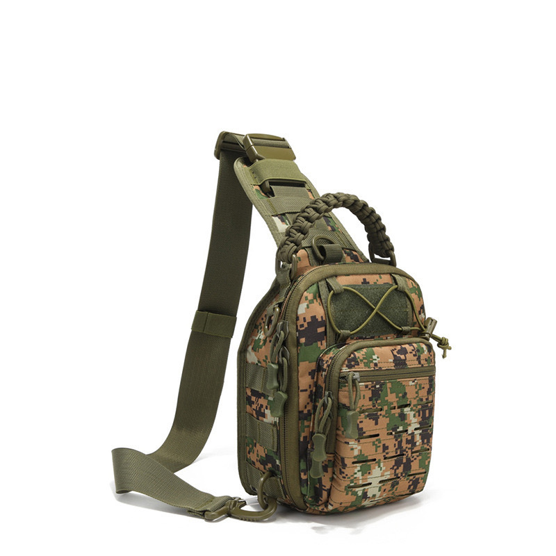 🚴‍♂️ Sportliche Crossbody-Tasche – gepolsterter Rücken, verstellbarer Gurt & wasserabweisendes Material, ideal fürs Mountainbike, Motorrad oder Festival
