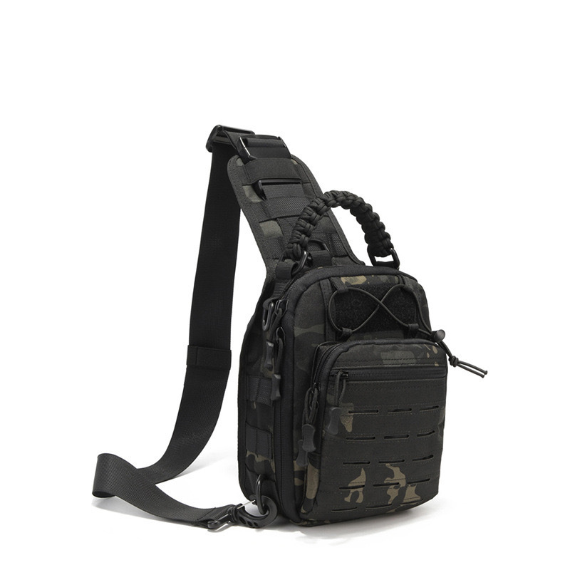 🚴‍♂️ Sportliche Crossbody-Tasche – gepolsterter Rücken, verstellbarer Gurt & wasserabweisendes Material, ideal fürs Mountainbike, Motorrad oder Festival