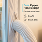 🪟Mobile Klimaanlagen-Dichtungsstoff – flexibel & vielseitig für Fenster & Türen, passend für Schiebefenster, Dreh-Kipp-Fenster & Außenschwingtüren, einfach ohne Bohren zu installieren 🌬️