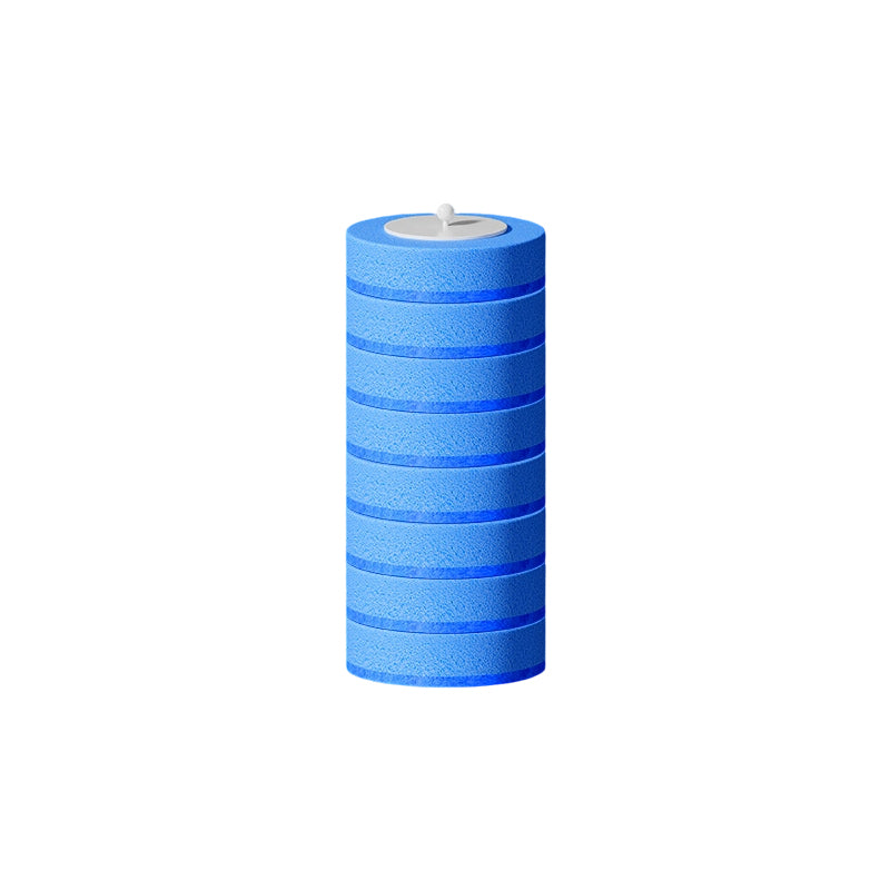 🧹🔥 AKTION -50% ! Kontaktlose Einweg-WC-Bürste – Vorgeladene Reinigungsköpfe Hygienisch, Knopf-Auswurf Keimfrei, Belüfteter Wandhalter Magnetisch Selbstöffnend · Weiß & Grau ✨