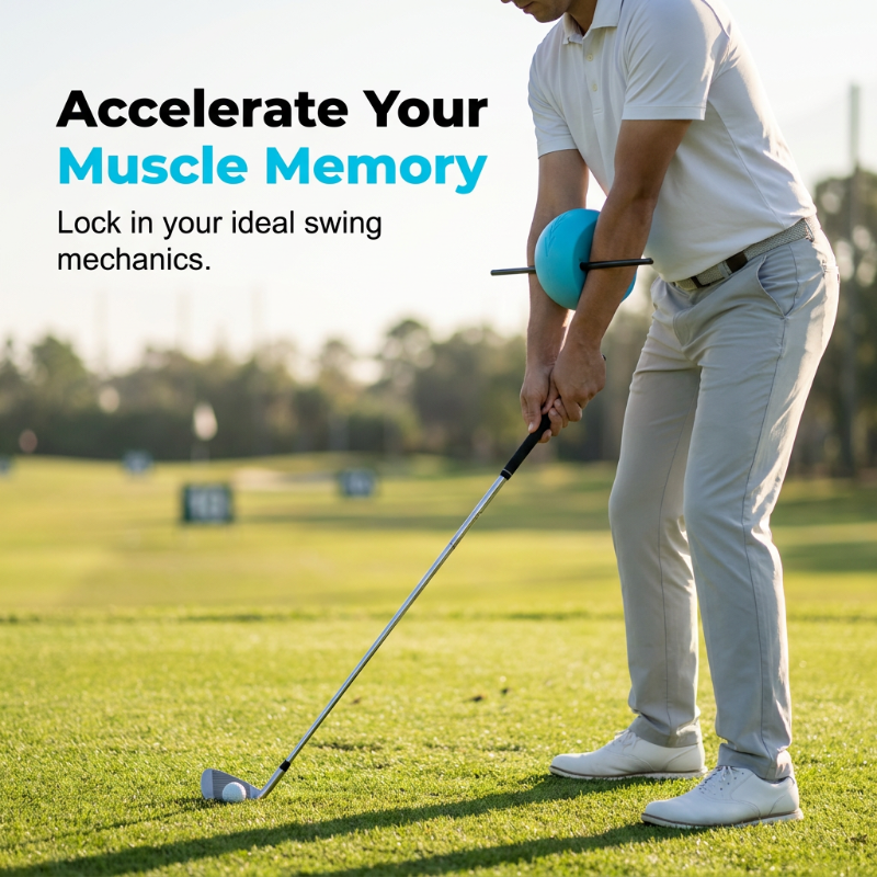 ⛳ Golf-Connect-Ball – effektives Swing-Training für Arm & Körperkoordination, ideal für Anfänger & zur Verbesserung der Schwungstabilität 🏌️