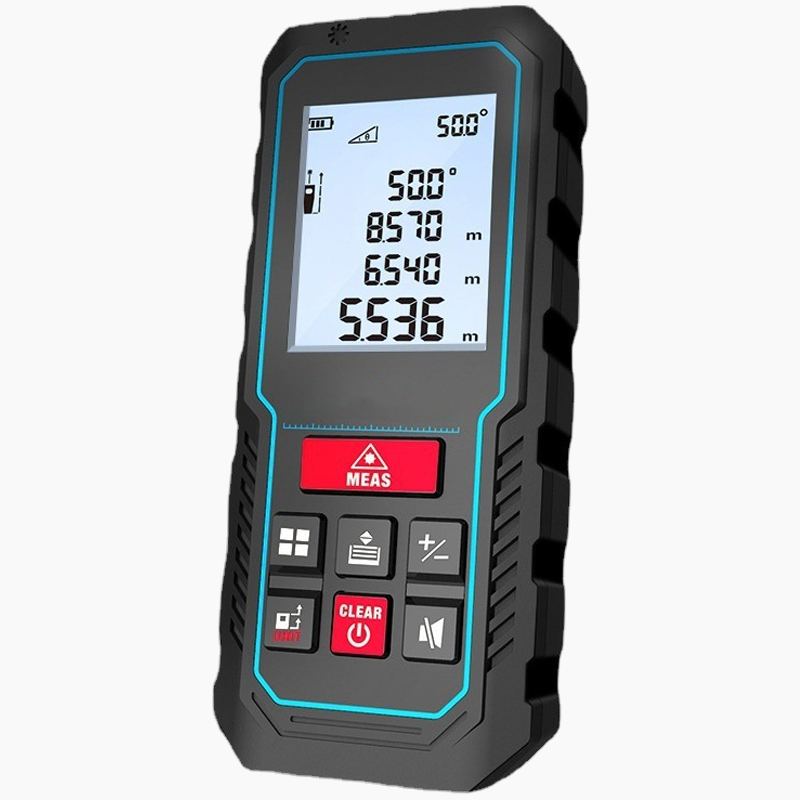 🎯 Digitaler Distanzmesser – Messbereich bis 50 m, Genauigkeit ±2 mm, inkl. Flächen- & Volumenberechnung, perfekt für Architekten, Handwerker & Bauherren