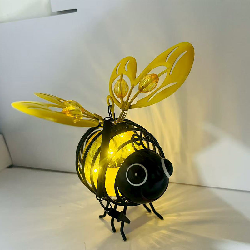 🐝 Solar-Hängeleuchte mit Biene für den Außenbereich – Das perfekte Geschenk für Pflanzenliebhaber, Mütter oder einfach jeden, der gerne lächelt ❤️