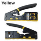 🔧 Multifunktions-Netzwerkzange für RJ45 – Durchgangs-Crimper für Cat5/Cat6, präzise & robust für Netzwerktechnik & Heimwerker 🛠️