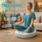 🧘‍♀️ Extra dickes Sitzkissen mit stabilem Schaumkern – bietet festen Halt beim Meditieren oder Beten, entlastet Knie & Gelenke, ideal für Yoga, Gebet oder den täglichen Gebrauch🌸