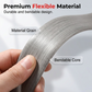 🔲 PVC-Übergangsleiste für Bodenbeläge – selbstklebend, flexibel einsetzbar als Abschluss-, Kanten- & Dehnungsprofil für Laminat, Parkett & Fliesen 🏠