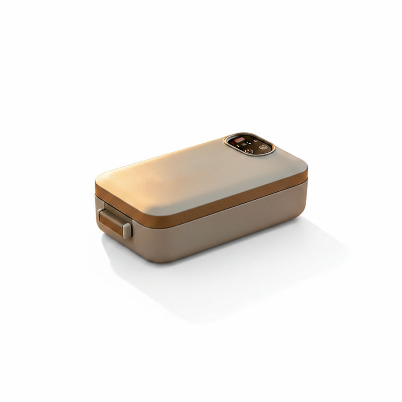🍱🔥 50% RABATT – JETZT HALBER PREIS! Tragbare elektrische Lunchbox mit Selbstheizung – Warmes Essen überall – Perfekt für Büro, Baustelle & Reisen 🔋✨