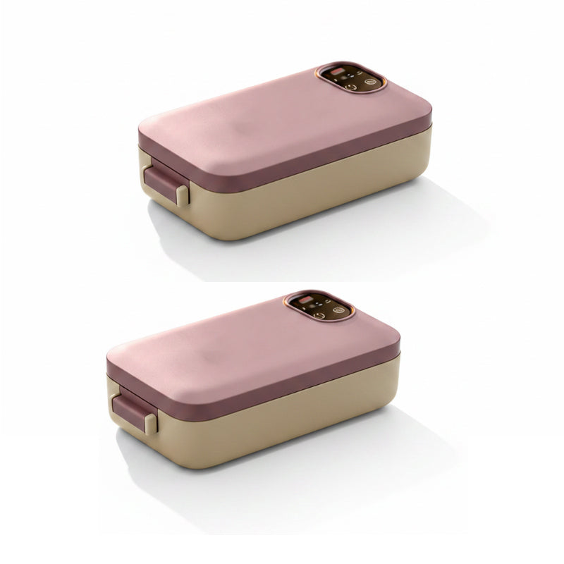 🍱🔥 50% RABATT – JETZT HALBER PREIS! Tragbare elektrische Lunchbox mit Selbstheizung – Warmes Essen überall – Perfekt für Büro, Baustelle & Reisen 🔋✨