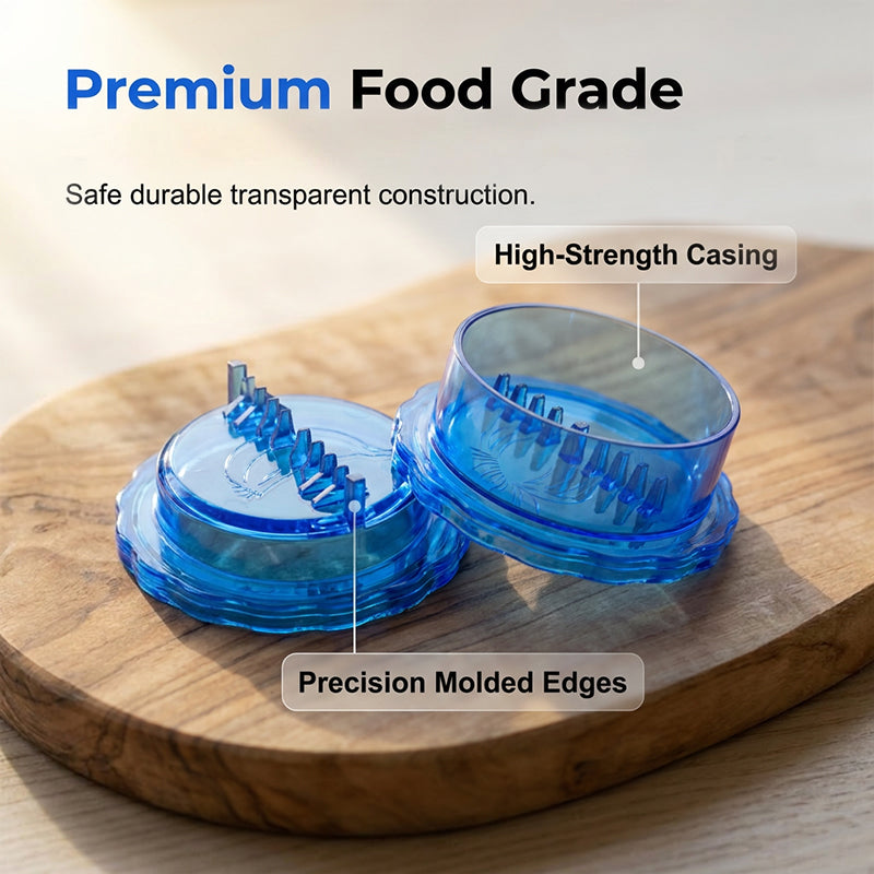 🧄 Effizienter Knoblauch-Zerkleinerer – antihaftbeschichtete Innenfläche, spülmaschinenfest & leicht zu reinigen, perfekt für Soßen, Dips & Marinaden