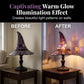 🧙‍♀️ Handgefertigte Gothic Witch Hat Lampe – warmes LED-Licht, aus Harz, vielseitig als Nachtlicht & dekoratives Geschenk für Zuhause 🏠