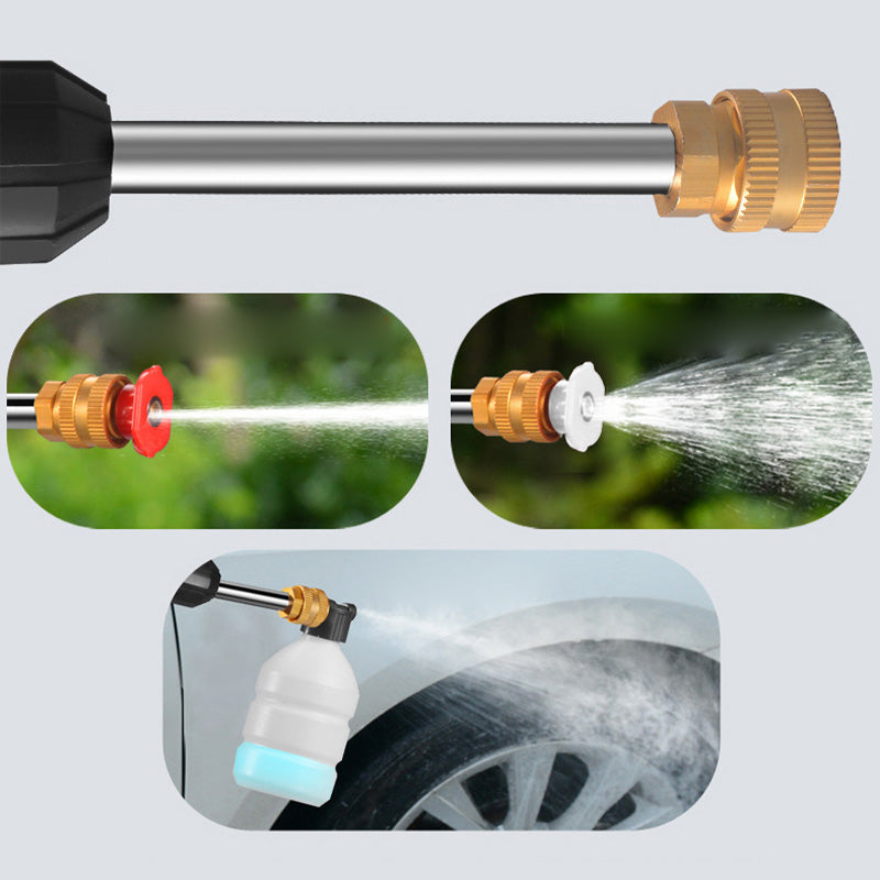 💧 Hochdruckreiniger für Auto, Garten & Terrasse – kompakte Bauweise, einfach zu transportieren & mit verschiedenen Düsen für jede Reinigungsaufgabe