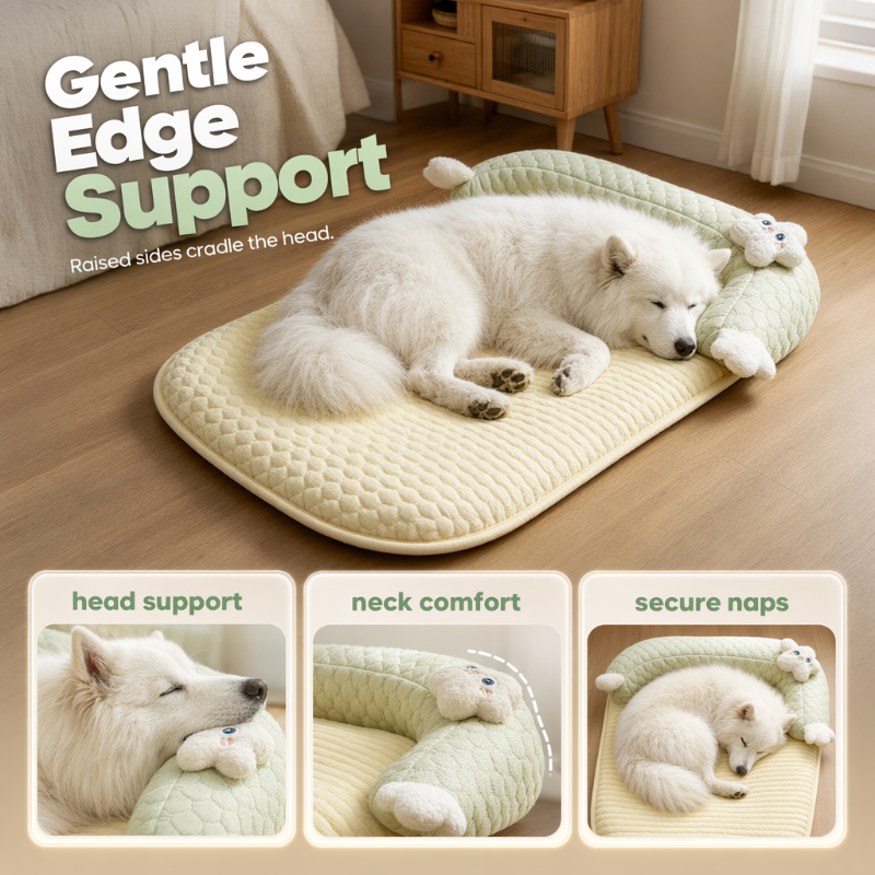 ❄️ Kühlende Sommerunterlage mit Noppenstruktur für Hunde & Katzen – atmungsaktiv, waschbar & ideal für kleine bis mittelgroße Haustiere 🐾
