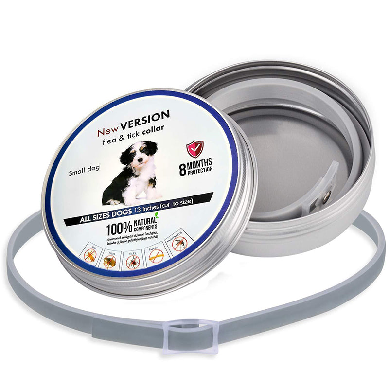 🐶🐱 Floh- und Zeckenhalsband für Hunde und Katzen, wasserdicht, verstellbar, für langanhaltenden Schutz im Freien