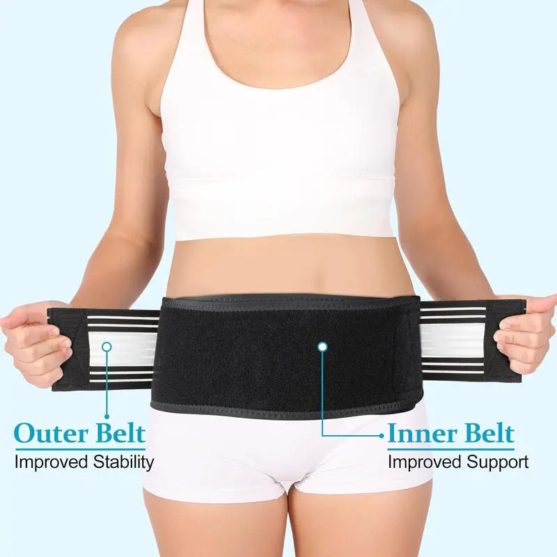 💪 Bauchgürtel – atmungsaktiver Stützgürtel für die Taille, ideal für die Rückbildung, Körperformung & Haltungskorrektur 🧘‍♀️